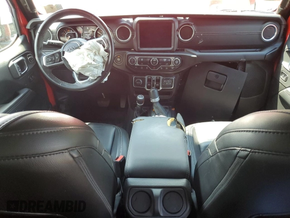 2022 Jeep Gladiator High Altitude with VIN 1C6HJTFG6NL103412, listed as a Copart auction lot 59187975 with 28,177 mi miles and Salvage title. Bid and sale history available at DreamBid. Image 8.