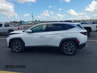 2025 Hyundai Tucson with VIN 3KMJE3DE0SE016672, listed as a IAAI auction lot 42513679 with 3,726 mi miles and . Bid and sale history available at DreamBid. Image 14.