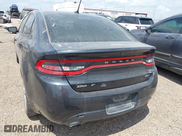 2014 Dodge Dart GT with VIN 1C3CDFEB9ED865875, listed as a IAAI auction lot 42037517 with 177,700 mi miles. Bid and sale history available at carsss.com. Image 3.
