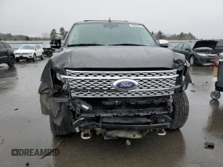 2019 Ford Expedition Platinum with VIN 1FMJU1MT7KEA23974, listed as a Copart auction lot 53355755 with 81,916 mi miles and Salvage title. Bid and sale history available at DreamBid. Image 5.