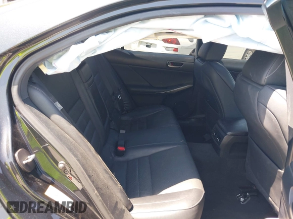 2017 Lexus IS 200t with VIN JTHBA1D27H5051869, listed as a IAAI auction lot 42465184 with 109,215 mi miles and . Bid and sale history available at DreamBid. Image 8.