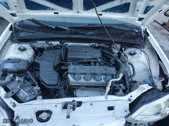2002 Honda Civic LX with VIN 1HGEM22542L109871, listed as a Copart auction lot 88986325 with 163,960 mi miles and Salvage Title. Bid and sale history available at carsss.com. Image 11.