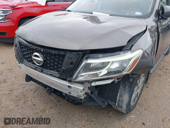2015 Nissan Pathfinder SV with VIN 5N1AR2MN0FC622662, listed as a IAAI auction lot 39660676 with 171,421 mi miles. Bid and sale history available at carsss.com. Image 6.