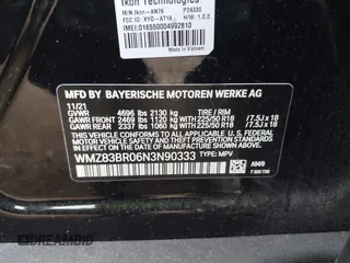 2022 MINI Countryman Cooper S with VIN WMZ83BR06N3N90333, listed as a IAAI auction lot 42629529 with 24,871 mi miles and . Bid and sale history available at DreamBid. Image 9.
