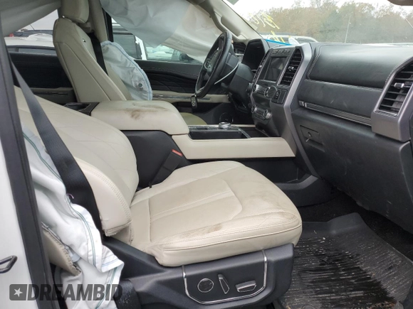 2020 Ford Expedition Platinum with VIN 1FMJU1LT3LEA26650, listed as a Copart auction lot 77768094 with 52,033 mi miles and Salvage title. Bid and sale history available at DreamBid. Image 7.