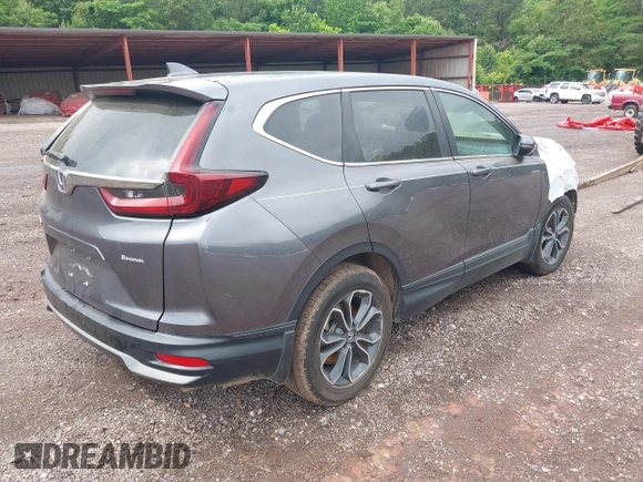 2020 Honda CR-V EX-L with VIN 5J6RW1H8XLA020268, listed as a IAAI auction lot 42110740 with 79,507 mi miles and . Bid and sale history available at DreamBid. Image 4.