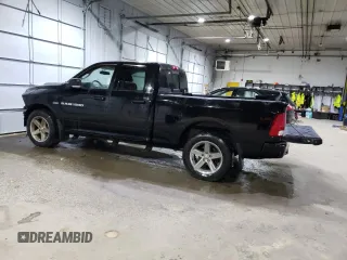 2012 Ram 1500 Sport with VIN 1C6RD7HT2CS209565, listed as a Copart auction lot 80010514 with 178,094 mi miles and Salvage title. Bid and sale history available at DreamBid. Image 2.