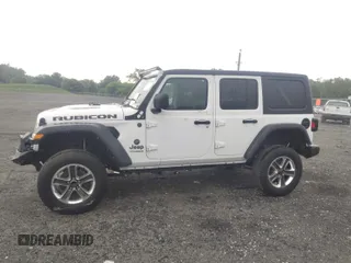 2021 Jeep Wrangler Unlimited Rubicon с VIN 1C4HJXFN1MW796739, выставлен на аукционе IAAI как лот 42540683 с пробегом 56 864 миль миль и . История ставок и продаж доступна на DreamBid. Изображение 14.