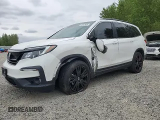 2021 Honda Pilot Special Edition with VIN 5FNYF6H29MB062742, listed as a Copart auction lot 54957435 with 66,915 mi miles and Salvage Title. Bid and sale history available at DreamBid. Image 1.