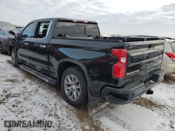 2020 Chevrolet Silverado 1500 High Country with VIN 3GCUYHED5LG375077, listed as a Copart auction lot 88548205 with 62,938 mi miles and Salvage Title. Bid and sale history available at carsss.com. Image 2.