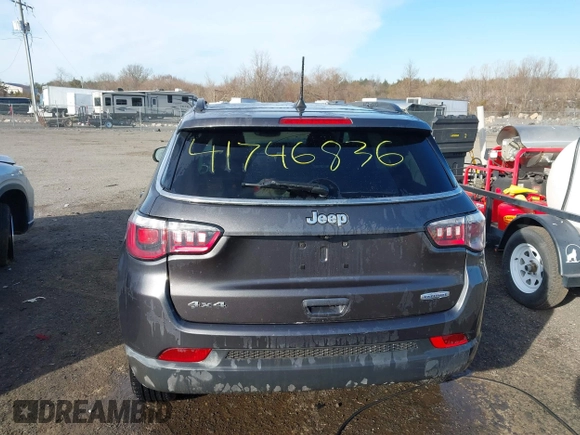 2019 Jeep Compass Latitude с VIN 3C4NJDBB3KT690471, выставлен на аукционе IAAI как лот 41746836 с пробегом 87 256 миль миль и . История ставок и продаж доступна на DreamBid. Изображение 16.