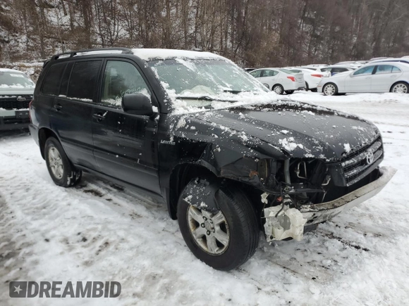 2001 Toyota Highlander z VIN JTEHF21A410017790, wystawiony jako Copart lot #44321405 z przebiegiem 165 648 mil mil oraz Szkoda całkowita • Salvage title. Historia ofert i sprzedaży dostępna na DreamBid. Obrazek 4.