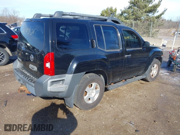 2007 Nissan Xterra S z VIN 5N1AN08U87C534736, wystawiony jako IAAI lot #41843587 z przebiegiem 160 762 mil mil oraz . Historia ofert i sprzedaży dostępna na DreamBid. Obrazek 4.