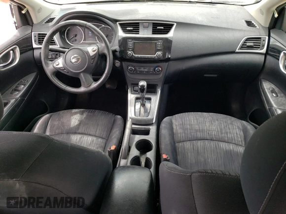 2016 Nissan Sentra SV with VIN 3N1AB7AP2GY335184, listed as a Copart auction lot 50814755 with 109,289 mi miles and Salvage Title. Bid and sale history available at DreamBid. Image 8.