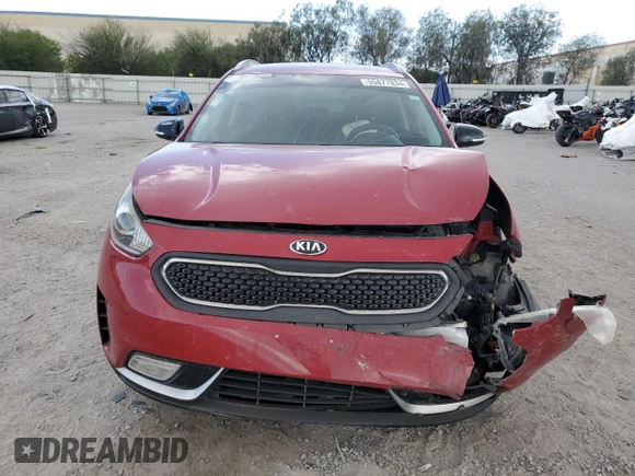 2017 Kia Niro EX with VIN KNDCC3LC5H5070796, listed as a Copart auction lot 55877834 with 95,441 mi miles and Salvage Title. Bid and sale history available at carsss.com. Image 5.