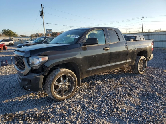 2019 Toyota Tundra SR with VIN 5TFRM5F16KX142078, listed as a Copart auction lot 83029394 with 205,026 mi miles and Salvage title. Bid and sale history available at DreamBid. Image 1.
