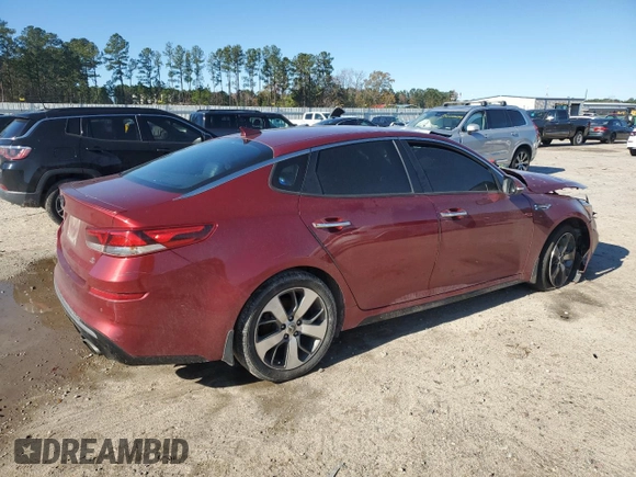 2020 Kia Optima LX with VIN 5XXGT4L31LG413938, listed as a Copart auction lot 84151284 with Not provided miles and Salvage title. Bid and sale history available at DreamBid. Image 3.