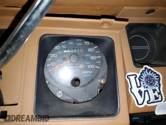 1994 Jeep Wrangler S with VIN 1J4FY19P6RP473859, listed as a Copart auction lot 72422304 with 150,429 mi miles and Clean Title. Bid and sale history available at carsss.com. Image 9.