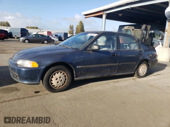 1995 Honda Civic DX z VIN 1HGEG8646SL012635, wystawiony jako Copart lot #81045074 z przebiegiem 167 736 mil mil oraz Czysty tytuł • Clean title. Historia ofert i sprzedaży dostępna na DreamBid. Obrazek 1.