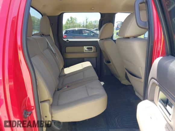 2010 Ford F-150 XL with VIN 1FTFW1EV3AKB55859, listed as a IAAI auction lot 42144289 with 261,722 mi miles. Bid and sale history available at carsss.com. Image 8.