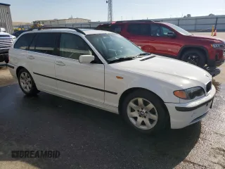2003 BMW 3 Series 325i with VIN WBAEN33483PC12177, listed as a Copart auction lot 54206945 with 125,512 mi miles and Salvage Title. Bid and sale history available at DreamBid. Image 4.