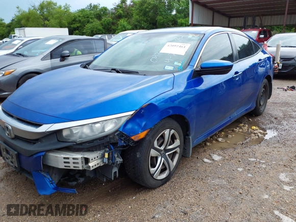 2018 Honda Civic LX with VIN 19XFC2F51JE043724, listed as a IAAI auction lot 42092461 with 176,743 mi miles and . Bid and sale history available at DreamBid. Image 6.