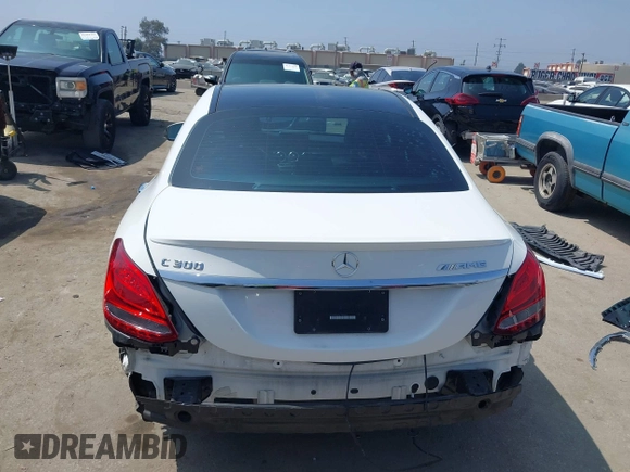 2016 Mercedes-Benz C 300 with VIN 55SWF4JB7GU172309, listed as a IAAI auction lot 42471452 with 52,781 mi miles and . Bid and sale history available at DreamBid. Image 17.