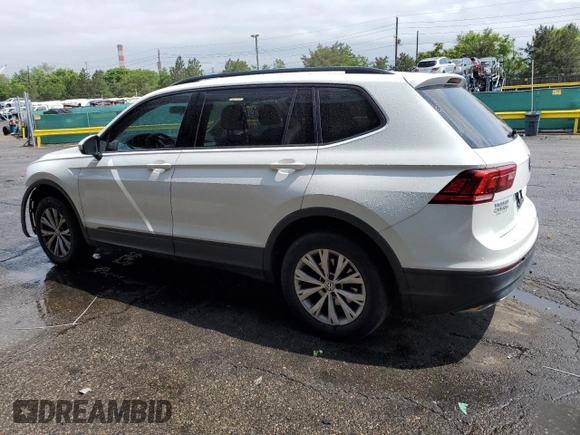 2018 Volkswagen Tiguan S with VIN 3VV0B7AX6JM094609, listed as a Copart auction lot 59550215 with 118,975 mi miles and Salvage title. Bid and sale history available at DreamBid. Image 2.