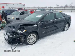 2016 Ford Fusion Energi SE Luxury with VIN 3FA6P0PU3GR166009, listed as a IAAI auction lot 41626623 with 133,596 mi miles. Bid and sale history available at carsss.com. Image 2.