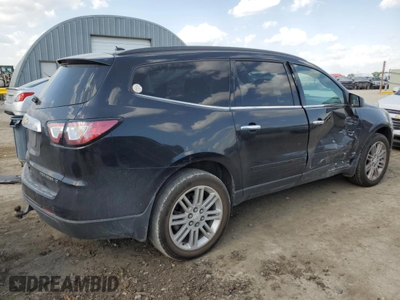 2015 Chevrolet Traverse LT with VIN 1GNKRGKD6FJ313068, listed as a Copart auction lot 57554715 with 211,207 mi miles and Salvage title. Bid and sale history available at DreamBid. Image 3.