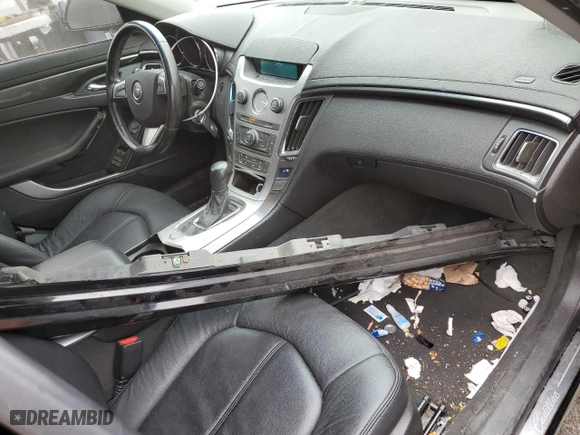 2011 Cadillac CTS Sedan with VIN 1G6DA5EY7B0132575, listed as a Copart auction lot 72469184 with 124,370 mi miles and Salvage Title. Bid and sale history available at carsss.com. Image 8.