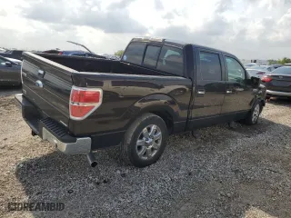 2013 Ford F-150 XL with VIN 1FTFW1CF8DKF24926, listed as a Copart auction lot 54261115 with 191,144 mi miles and Salvage Title. Bid and sale history available at carsss.com. Image 3.