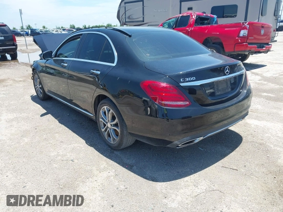 2017 Mercedes-Benz C 300 with VIN 55SWF4KB1HU203666, listed as a IAAI auction lot 42486902 with Not provided miles and . Bid and sale history available at DreamBid. Image 3.