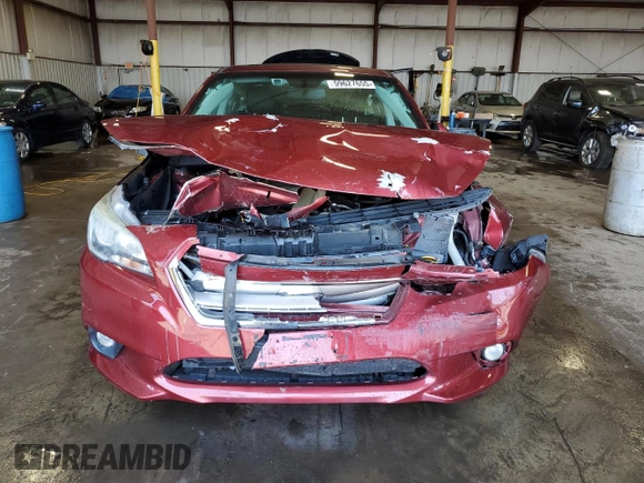 2016 Subaru Legacy Limited with VIN 4S3BNAN6XG3037479, listed as a Copart auction lot 59627655 with 83,580 mi miles and Salvage title. Bid and sale history available at DreamBid. Image 5.
