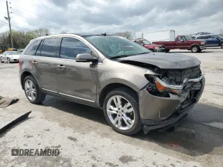 2013 Ford Edge Limited with VIN 2FMDK3KC7DBE30502, listed as a Copart auction lot 51823875 with 124,172 mi miles and Clean Title. Bid and sale history available at carsss.com. Image 4.