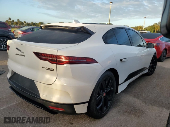2020 Jaguar I-Pace S z VIN SADHB2S11L1F85207, wystawiony jako Copart lot #74671094 z przebiegiem Nie podano mil oraz Nie do naprawy • Non repairable. Historia ofert i sprzedaży dostępna na DreamBid. Obrazek 3.