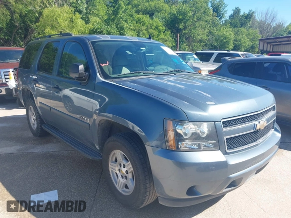2008 Chevrolet Tahoe LS with VIN 1GNFC13C48J230358, listed as a IAAI auction lot 42219111 with 257,851 mi miles and . Bid and sale history available at DreamBid. Image 1.