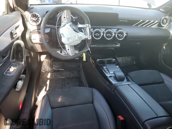 2021 Mercedes-Benz CLA with VIN W1K5J5BBXMN214717, listed as a Copart auction lot 66010264 with 45,742 mi miles and Salvage Title. Bid and sale history available at carsss.com. Image 8.