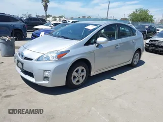 2010 Toyota Prius II with VIN JTDKN3DU9A0099251, listed as a IAAI auction lot 41959602 with 137,853 mi miles. Bid and sale history available at carsss.com. Image 17.