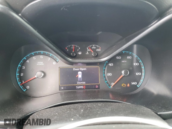 2019 GMC Canyon 4WD SLE with VIN 1GTG6CEN5K1120926, listed as a Copart auction lot 51288955 with 76,995 mi miles and Salvage Title. Bid and sale history available at carsss.com. Image 9.