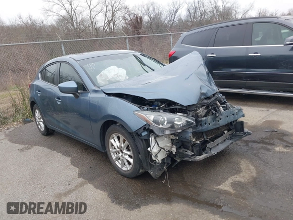 2015 Mazda 3 i Grand Touring with VIN 3MZBM1M75FM225026, listed as a IAAI auction lot 41510336 with Not provided miles and . Bid and sale history available at DreamBid. Image 1.