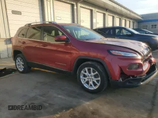 2016 Jeep Cherokee Latitude with VIN 1C4PJLCBXGW221848, listed as a Copart auction lot 51090945 with 216,945 mi miles and Salvage title. Bid and sale history available at DreamBid. Image 4.