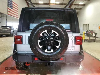 2024 Jeep Wrangler Rubicon with VIN 1C4PJXFG8RW355730, listed as a Copart auction lot 47982545 with 2,279 mi miles and Salvage title. Bid and sale history available at DreamBid. Image 6.