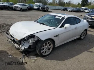 2008 Hyundai Tiburon GT z VIN KMHHN66F28U290373, wystawiony jako Copart lot #52407995 z przebiegiem 134 751 mil mil oraz Szkoda całkowita • Salvage title. Historia ofert i sprzedaży dostępna na DreamBid. Obrazek 1.