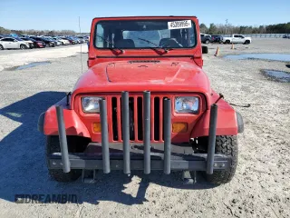 1993 Jeep Wrangler "S" with VIN 1J4FY19P3PP244004, listed as a Copart auction lot 45389995 with 175,282 mi miles and Clean Title. Bid and sale history available at carsss.com. Image 5.