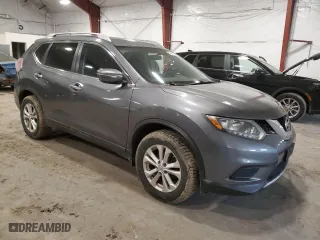 2015 Nissan Rogue SL with VIN 5N1AT2MV8FC770527, listed as a Copart auction lot 48402715 with 92,952 mi miles and Salvage Title. Bid and sale history available at carsss.com. Image 4.