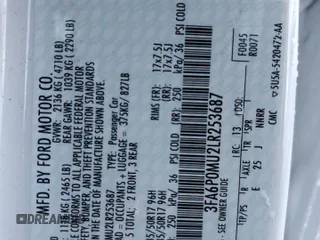 2020 Ford Fusion Hybrid SEL with VIN 3FA6P0MU2LR253687, listed as a Copart auction lot 74811984 with 30,067 mi miles and Salvage Title. Bid and sale history available at carsss.com. Image 13.