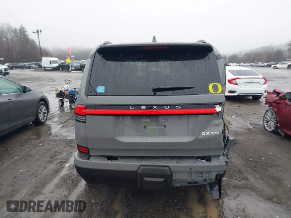 2024 Lexus GX 550 Luxury with VIN JTJVBCDX6R5002471, listed as a IAAI auction lot 41014710 with 6,804 mi miles and . Bid and sale history available at DreamBid. Image 16.