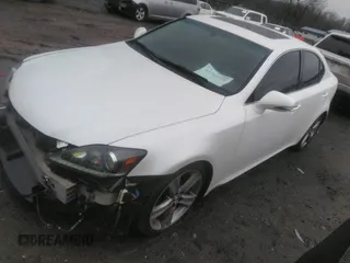 2013 Lexus IS with VIN JTHBE5C28D5031492, listed as a IAAI auction lot 41762318 with 162,321 mi miles. Bid and sale history available at carsss.com. Image 2.