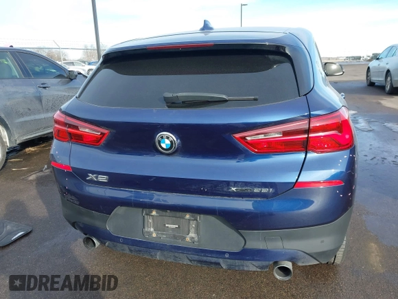 2018 BMW X2 xDrive28i with VIN WBXYJ5C36JEF80254, listed as a IAAI auction lot 41636541 with 98,137 mi miles. Bid and sale history available at carsss.com. Image 17.